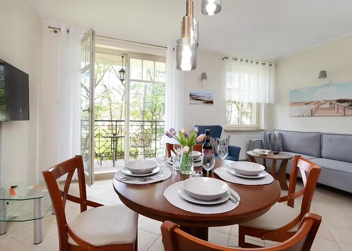 Patio Mare With Free Garage Parking By Renters Appartement Sopot